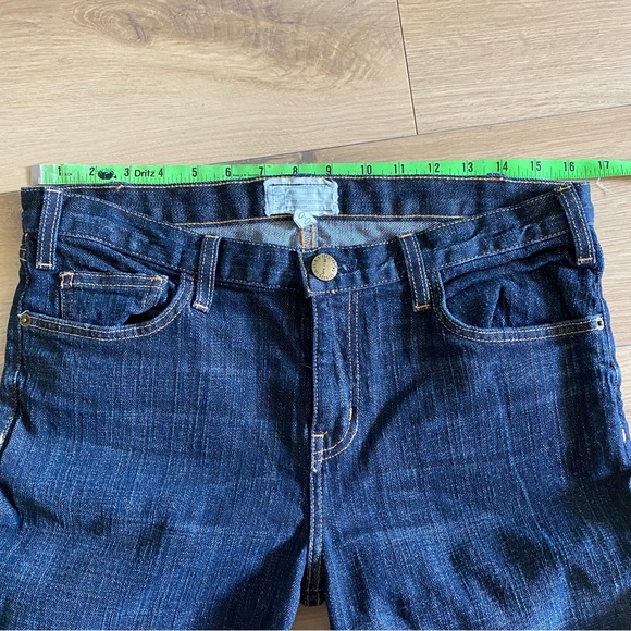 Current/Elliot dark wash flare leg jeans 30 - Picture 5 of 8